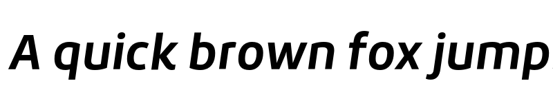 Preview of FONTSPRING DEMO - Roihu Bold Italic font