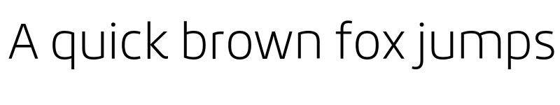 Preview of FONTSPRING DEMO - Roihu ExtraLight Regular font
