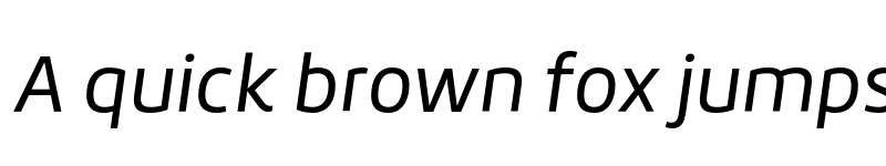 Preview of FONTSPRING DEMO - Roihu Italic font