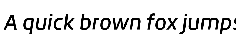 Preview of FONTSPRING DEMO - Roihu Medium Italic font