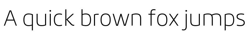 Preview of FONTSPRING DEMO - Roihu Thin Regular font