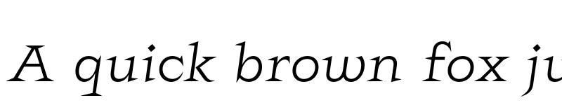 Preview of FONTSPRING DEMO - Rokha Light Italic font