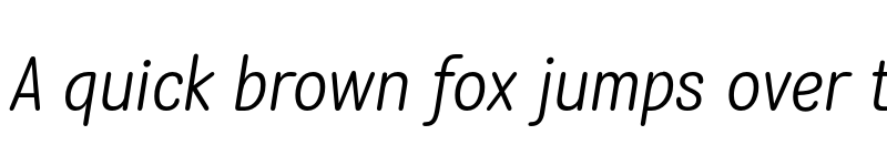 Preview of FONTSPRING DEMO - Rolade Italic Light Regular font