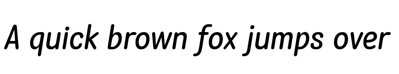 Preview of FONTSPRING DEMO - Rolade Italic Regular font
