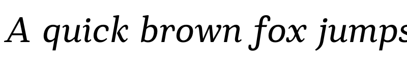 Preview of FONTSPRING DEMO - Rolleston Text Italic font