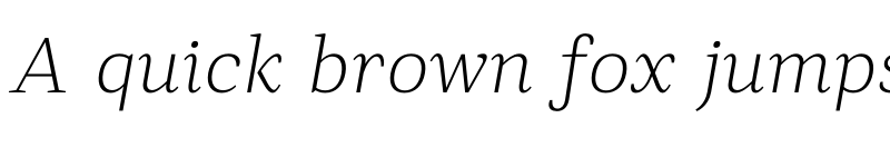 Preview of FONTSPRING DEMO - Rolleston Title ExtLt Italic font