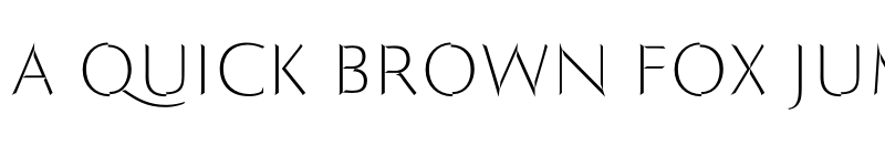 Preview of FONTSPRING DEMO - Roma Fill Regular font