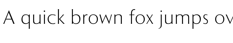 Preview of FONTSPRING DEMO - Roma Light Regular font