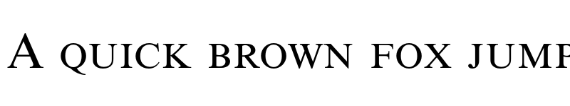 Preview of FONTSPRING DEMO - Roman Pro Caps Regular font