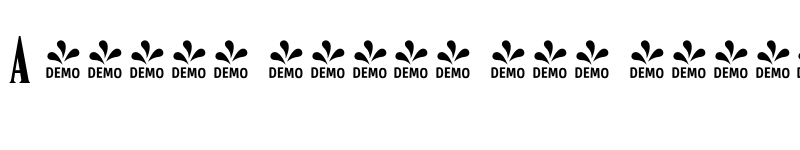 Preview of FONTSPRING DEMO - Roman Pro Compressed Regular font