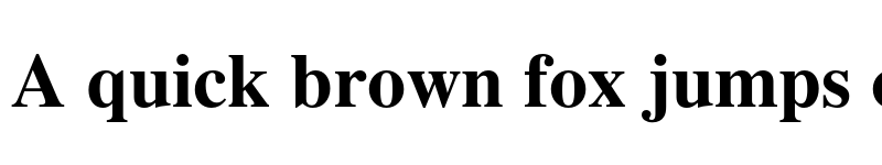 Preview of FONTSPRING DEMO - Roman PS Pro Bold font