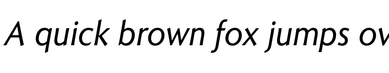 Preview of FONTSPRING DEMO - Romanica Italic font