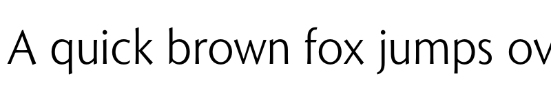 Preview of FONTSPRING DEMO - Romanica Light Regular font