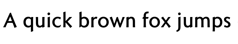 Preview of FONTSPRING DEMO - Romanica Med Regular font