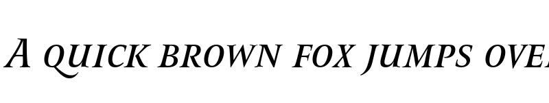 Preview of FONTSPRING DEMO - Romis Bold Italic font