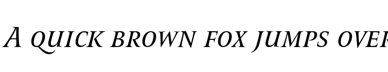 Preview of FONTSPRING DEMO - Romis SemiBold Italic Regular font