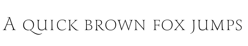 Preview of FONTSPRING DEMO - Romis UltraLight Regular font