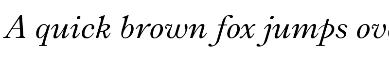 Preview of FONTSPRING DEMO - Ronaldson Italic font