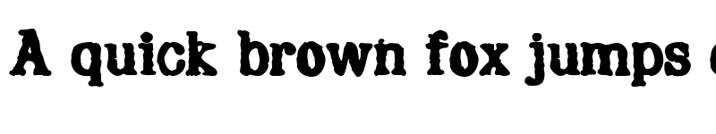 Preview of FONTSPRING DEMO - Rons Typewriter Bold font