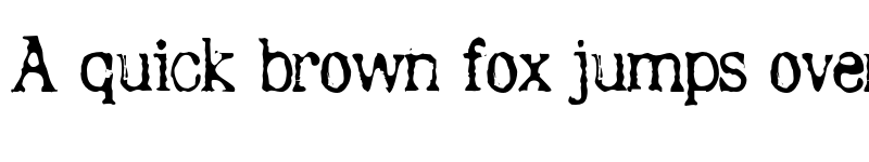 Preview of FONTSPRING DEMO - Rons Typewriter Light Regular font