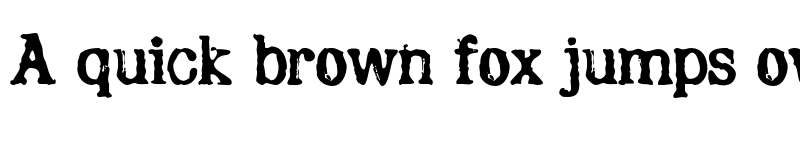 Preview of FONTSPRING DEMO - Rons Typewriter Regular font