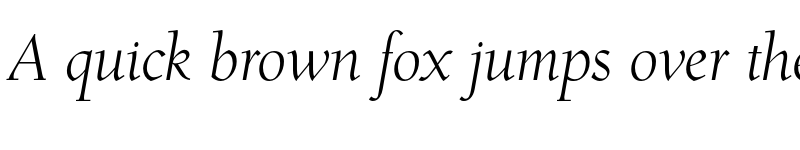 Preview of FONTSPRING DEMO - Roos Display Italic font
