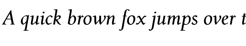 Preview of FONTSPRING DEMO - Roos SemiBold Italic font