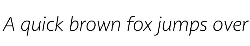 Preview of FONTSPRING DEMO - Rosales Light It Regular font