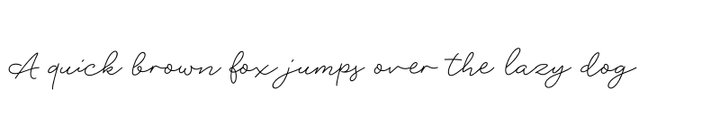 Preview of FONTSPRING DEMO - RoseGarden Pen 3 Regular font