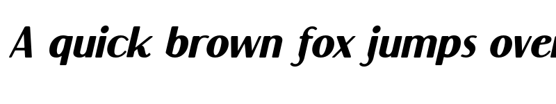 Preview of FONTSPRING DEMO - Rosengarten Sans Italic font