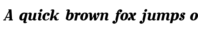 Preview of FONTSPRING DEMO - Rosengarten Serif Italic font