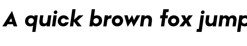 Preview of FONTSPRING DEMO - Rothek Black Italic font