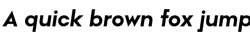 Preview of FONTSPRING DEMO - Rothek ExBold Italic font