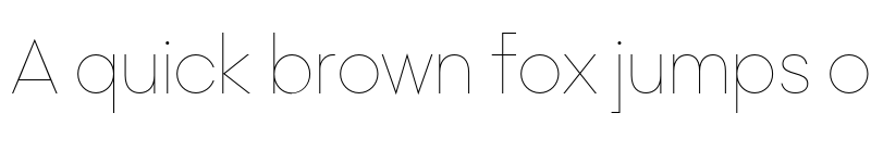 Preview of FONTSPRING DEMO - Rothek Hairline Regular font