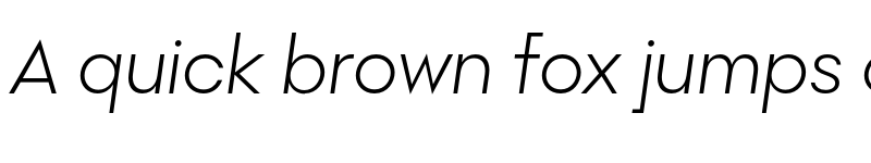 Preview of FONTSPRING DEMO - Rothek Light Italic font