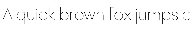 Preview of FONTSPRING DEMO - Rothek Thin Regular font