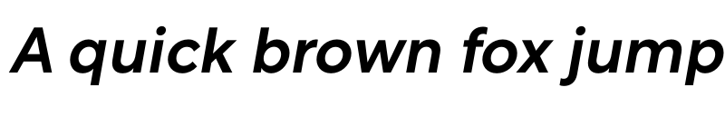 Preview of FONTSPRING DEMO - Rotunda Thin-Med Bold Italic font
