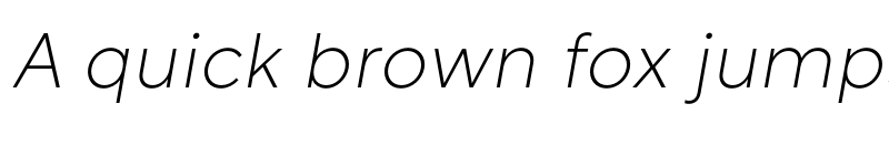 Preview of FONTSPRING DEMO - Rotunda Thin-Med Italic font