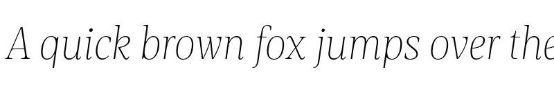 Preview of FONTSPRING DEMO - Rotwang Pro Thin Italic Regular font