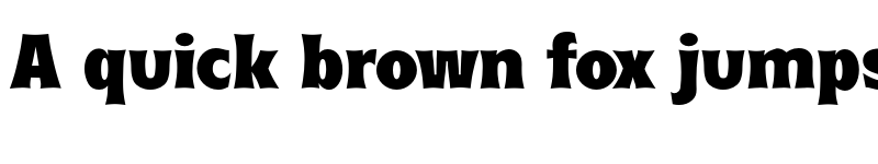 Preview of FONTSPRING DEMO - Roundest Serial Heavy Regular font