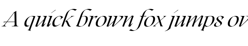 Preview of FONTSPRING DEMO - Roxborough CF Thin Italic font