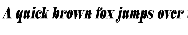Preview of FONTSPRING DEMO - Royalis Black Cond Oblique Regular font