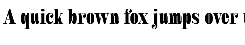 Preview of FONTSPRING DEMO - Royalis Black Cond Regular font