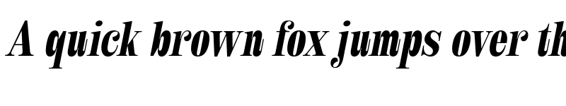 Preview of FONTSPRING DEMO - Royalis Bold Cond Oblique Regular font