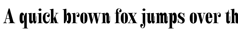 Preview of FONTSPRING DEMO - Royalis Bold Cond Regular font