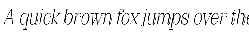 Preview of FONTSPRING DEMO - Royalis Extralight Oblique Regular font