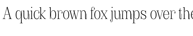 Preview of FONTSPRING DEMO - Royalis Extralight Regular font