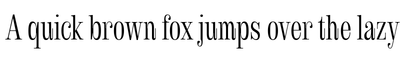 Preview of FONTSPRING DEMO - Royalis Light Cond Regular font