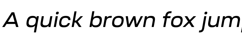 Preview of FONTSPRING DEMO - Ruberoid Med Italic font
