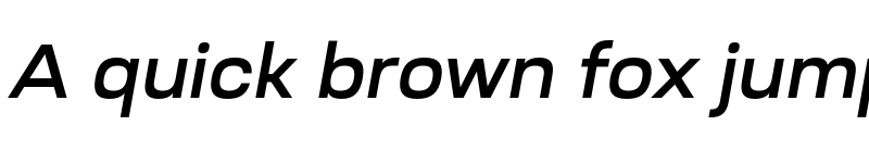Preview of FONTSPRING DEMO - Ruberoid SemBd Italic font